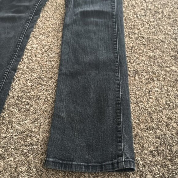Wrangler Q-Baby 5/6 x 30 Black Straight Leg Jeans - Picture 6 of 11